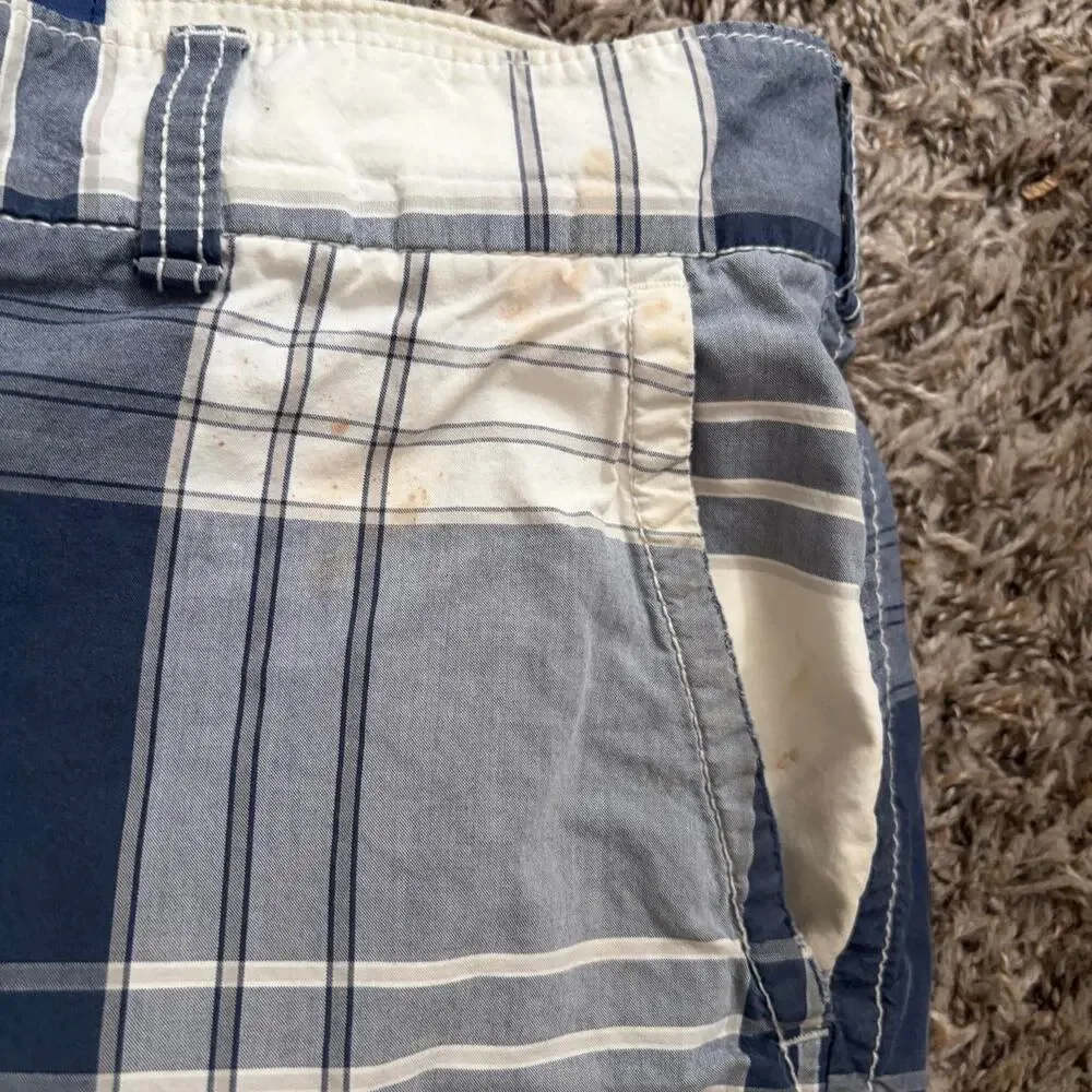 American Eagle Y2K Plaid Shorts Men’s 30x10 Classic Length Skater 2000s Mallcore